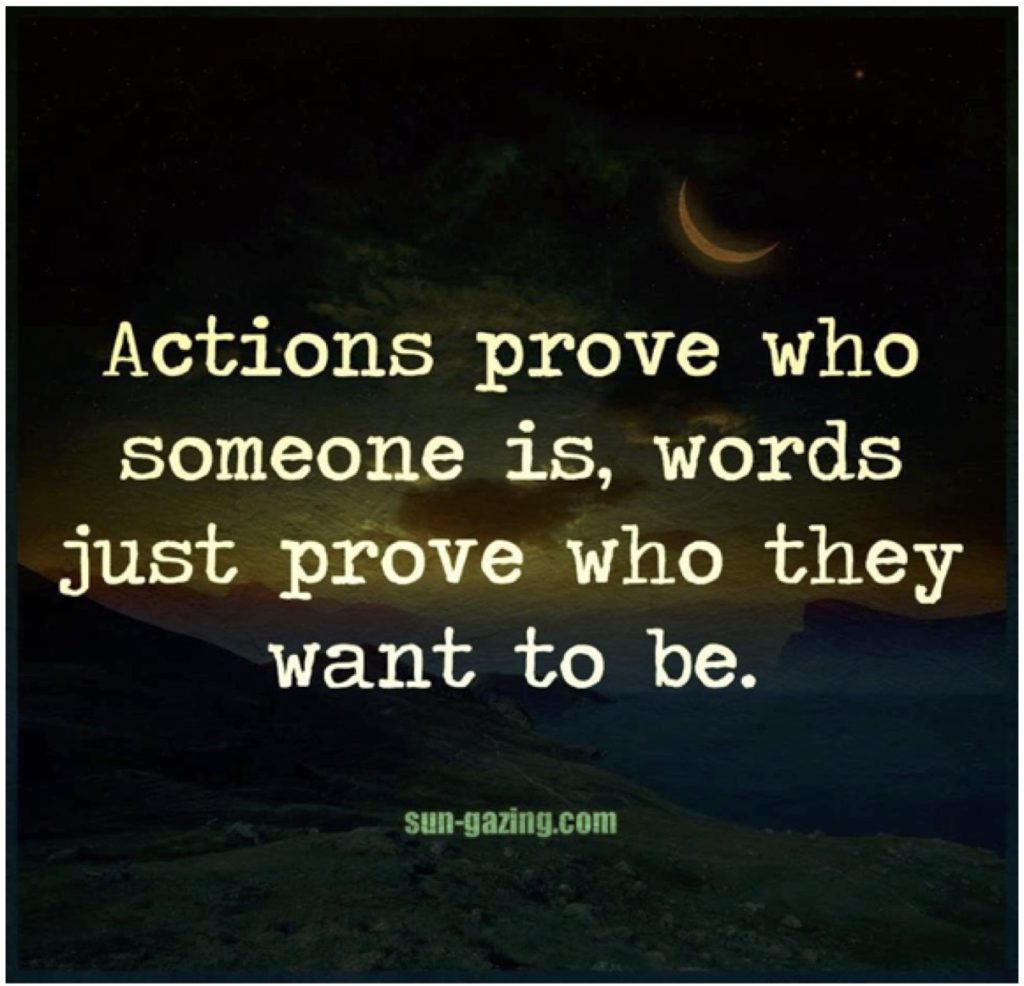 actions quote